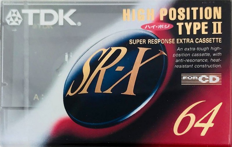 Compact Cassette: TDK  - SR-X 64