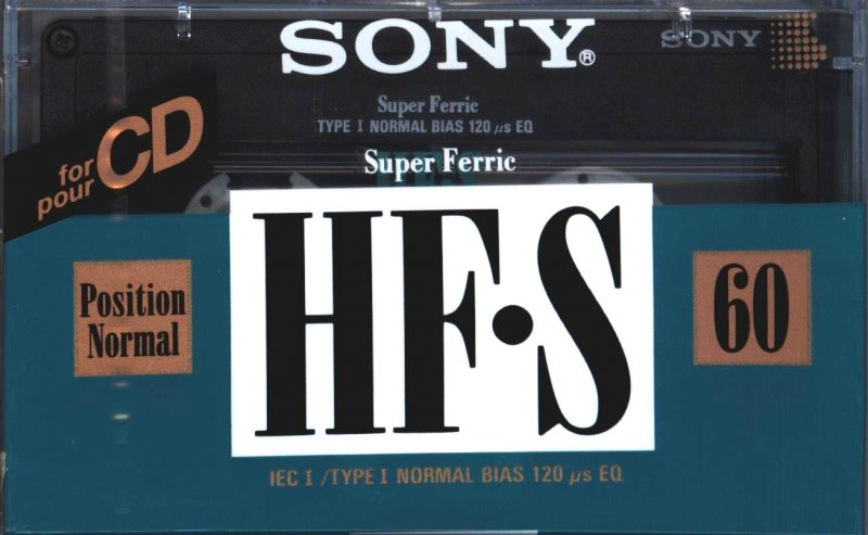 Compact Cassette: Sony  - HF-S 60