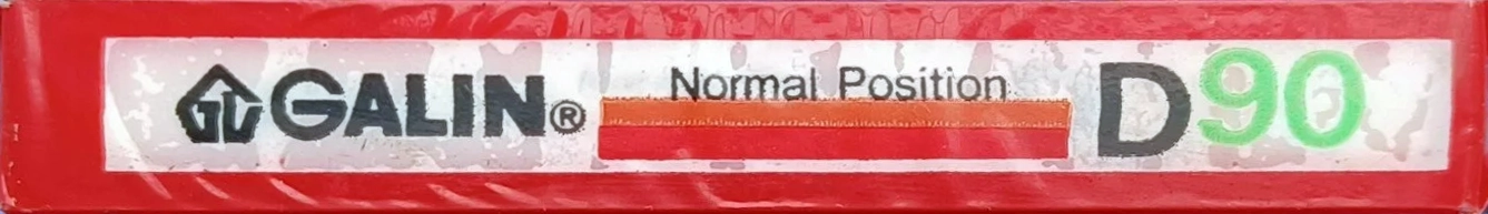 Compact Cassette Galin 90 Type I Normal 1988 China