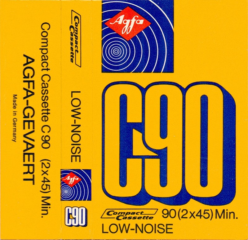 Compact Cassette: AGFA  -  90