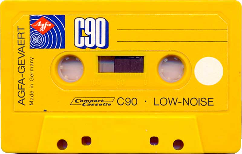 Compact Cassette AGFA 90 Type I Normal 1972 Germany