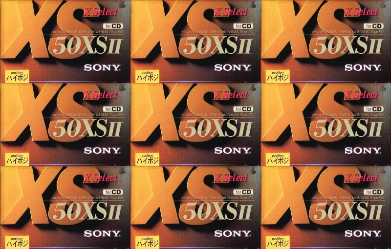 Compact Cassette: Sony  - XS II 50