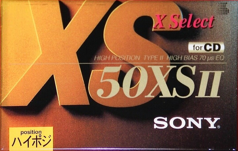 Compact Cassette: Sony  - XS II 50