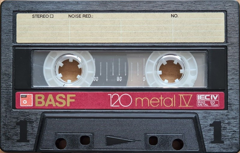 Compact Cassette: BASF  - Metal IV 120