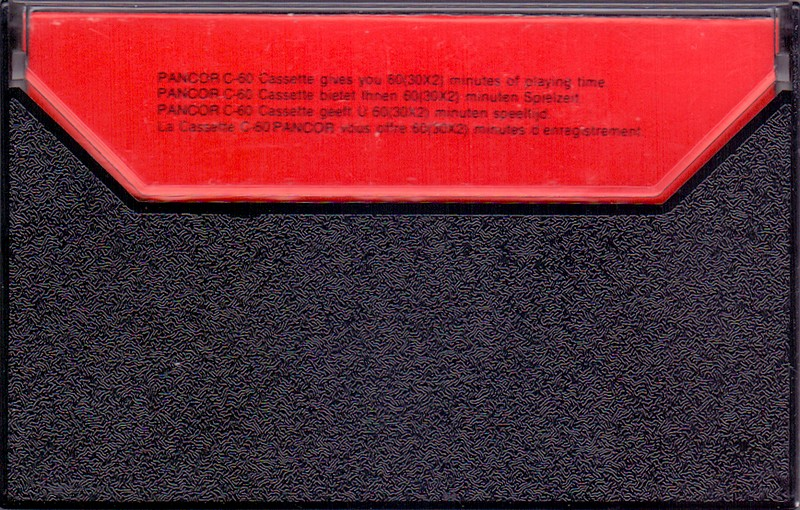 Compact Cassette PanCor 60 Type I Normal 1977 Germany