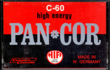 Compact Cassette PanCor 60 Type I Normal 1977 Germany