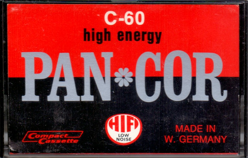 Compact Cassette: Unknown Pan*Cor -  60