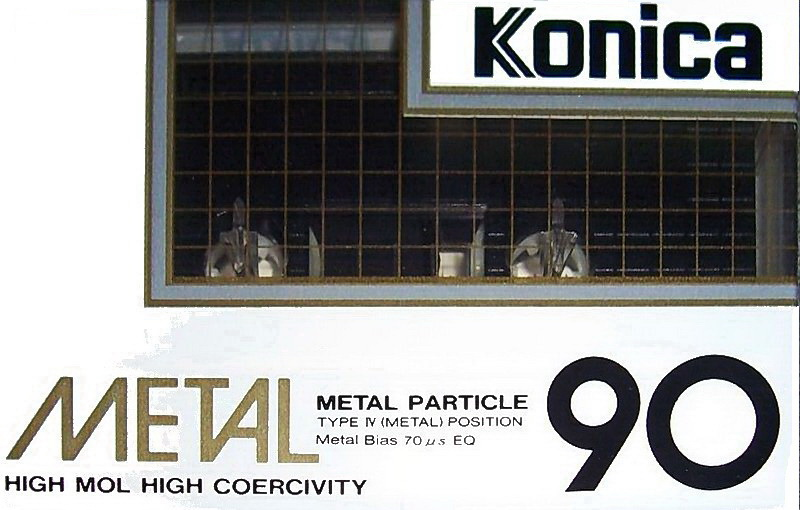 Compact Cassette:  Konica - Metal 90