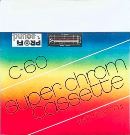 Compact Cassette Profi Sound 60 Type II Chrome Germany