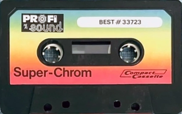 Compact Cassette Profi Sound 60 Type II Chrome Germany