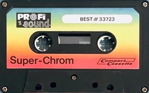 Compact Cassette Profi Sound 60 Type II Chrome Germany