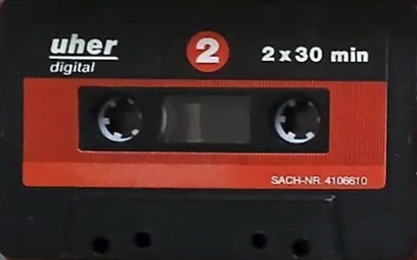 Compact Cassette Uher 60 "digital" Type I Normal 1991 Unknown Country
