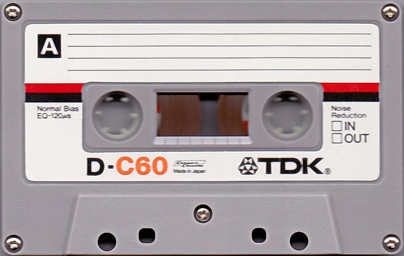 Compact Cassette TDK D 60 Type I Normal 1979 Europe