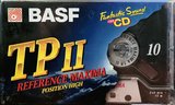 Compact Cassette BASF TP II Reference Maxima 10 Type II Chrome 1995 Europe