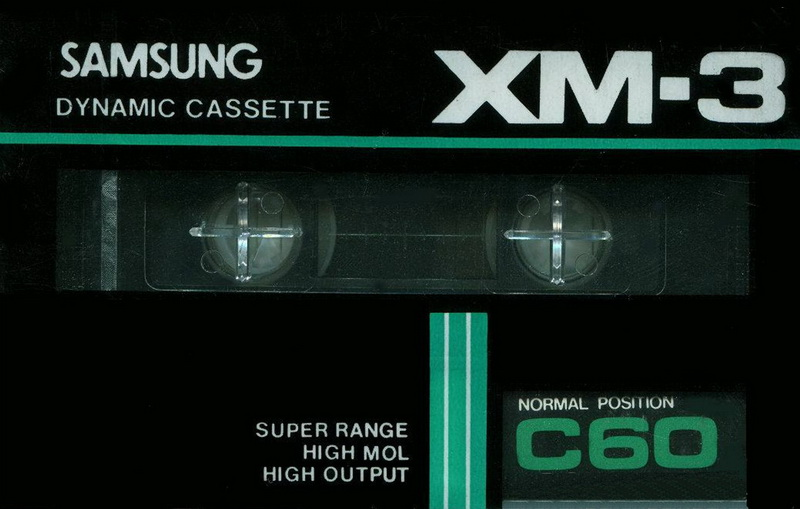 Compact Cassette:  Samsung - XM-3 60