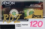 2 pack Denon RD-Z 120 "RD-Z120V2" Type I Normal 1987 Japan