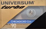 Compact Cassette Universum CX II 90 Type II Chrome 1987 Germany