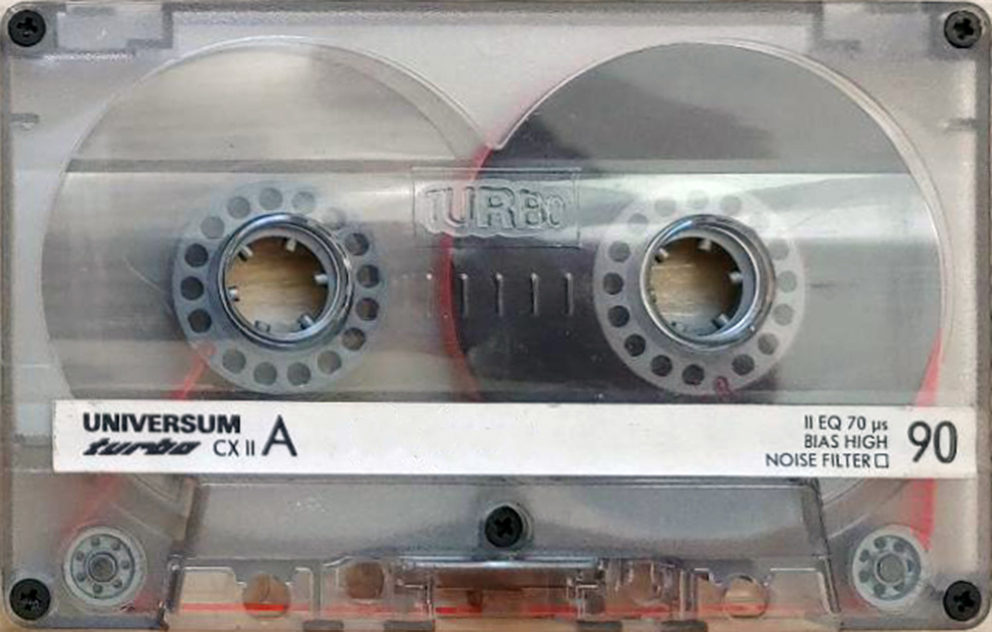 Compact Cassette Universum CX II 90 Type II Chrome 1987 Germany