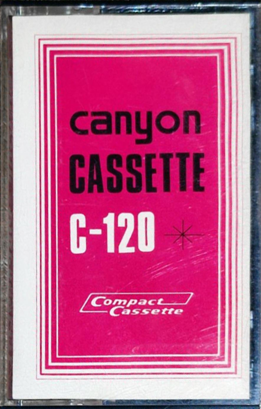 Compact Cassette Canyon 120 Type I Normal Worldwide