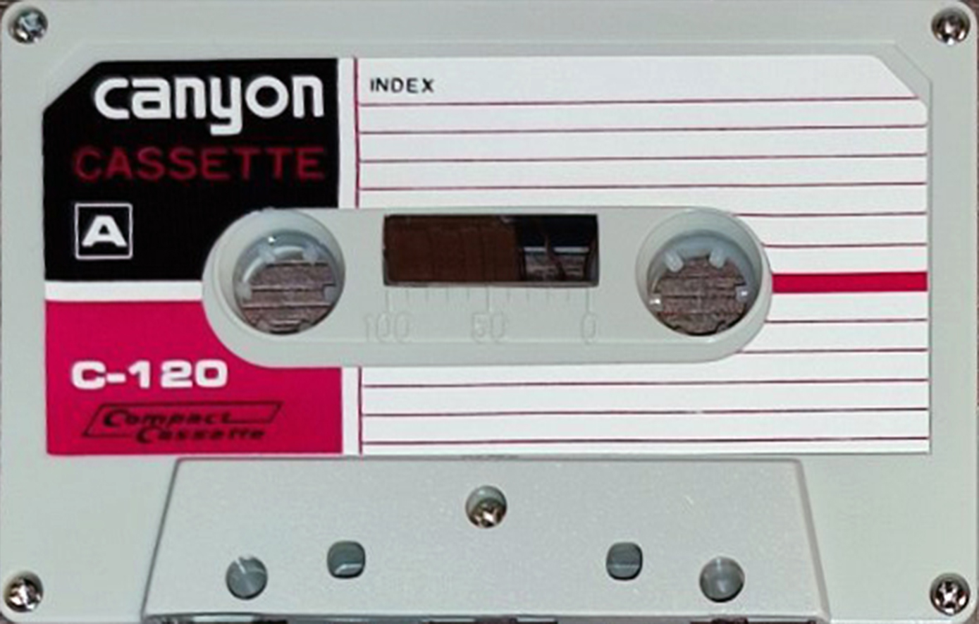 Compact Cassette Canyon 120 Type I Normal Worldwide