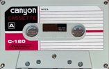 Compact Cassette Canyon 120 Type I Normal Worldwide