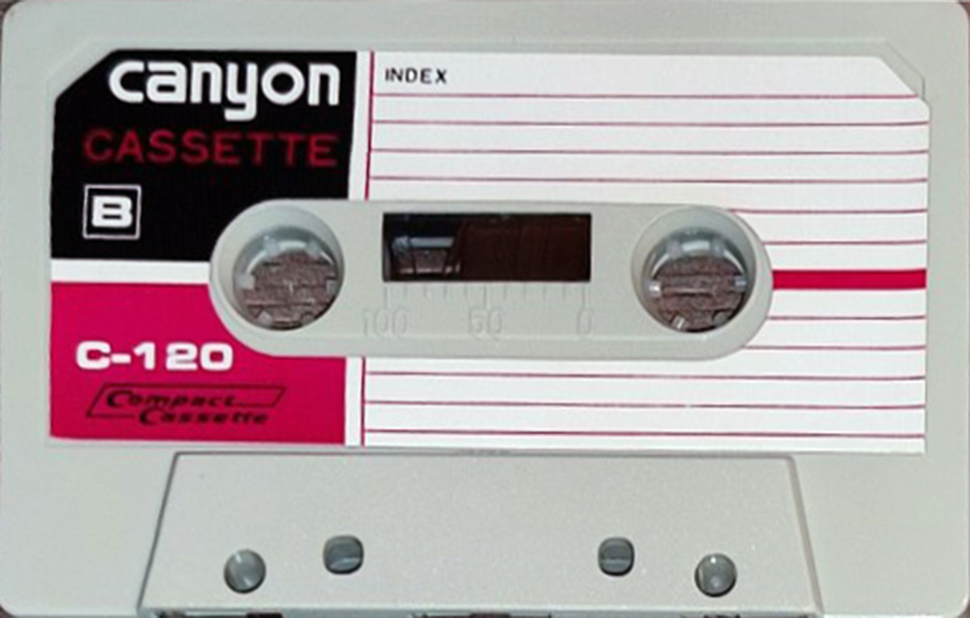 Compact Cassette Canyon 120 Type I Normal Worldwide