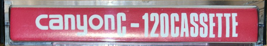 Compact Cassette Canyon 120 Type I Normal Worldwide