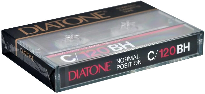 Compact Cassette Diatone BH 120 Type I Normal 1984 Japan