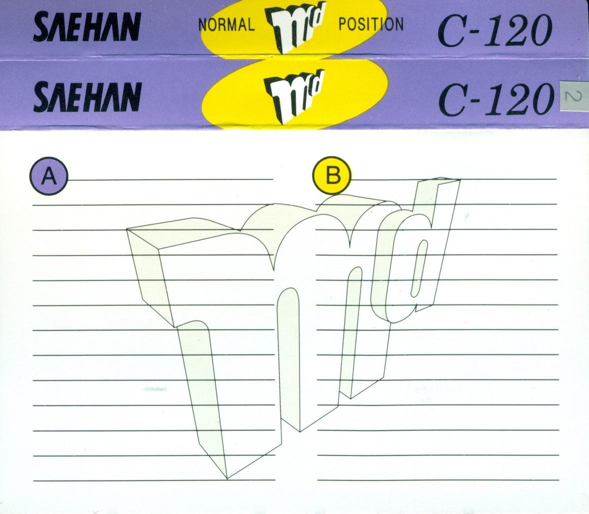 Compact Cassette Saehan MD 120 Type I Normal 1994 Europe
