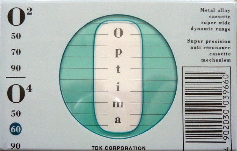 Compact Cassette: TDK  - Optima O4 60