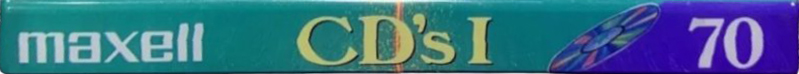 Compact Cassette Maxell CD`s I / CD`s 1 70 Type I Normal 1992 Japan