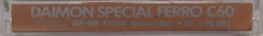 Compact Cassette Daimon SF 60 Type I Normal 1979 Germany