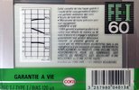 Compact Cassette Cora Fe-I 60 Type I Normal 1993 Belgium