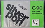 Compact Cassette Silver Pon low noise 90 Type I Normal 1978 Europe