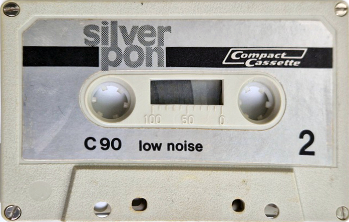Compact Cassette Silver Pon low noise 90 Type I Normal 1978 Europe