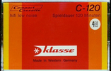 Compact Cassette Klasse 120 Type I Normal 1980 Germany