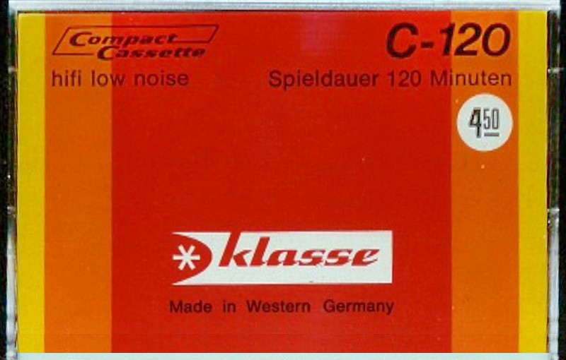 Compact Cassette: Unknown Klasse -  120