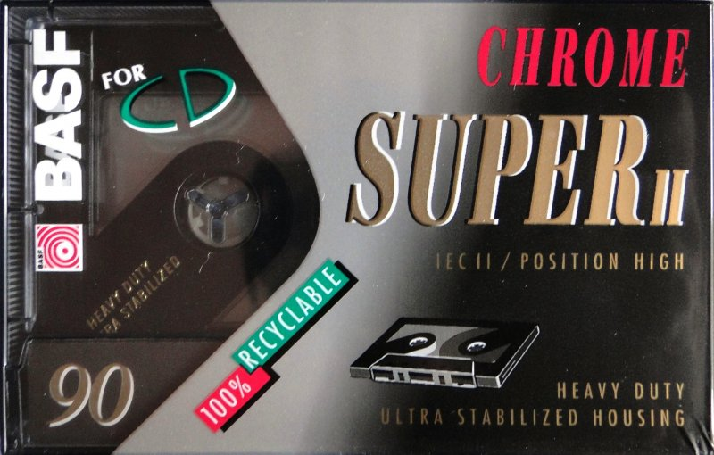 Compact Cassette: BASF  - Chrome Super II 90