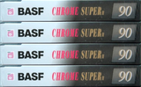Compact Cassette BASF Chrome Super II 90 Type II Chrome 1993 Germany