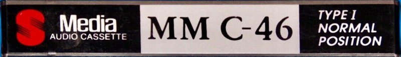 Compact Cassette Media Super HQ MM 46 "Super HQ MM" Type I Normal 1993 Europe