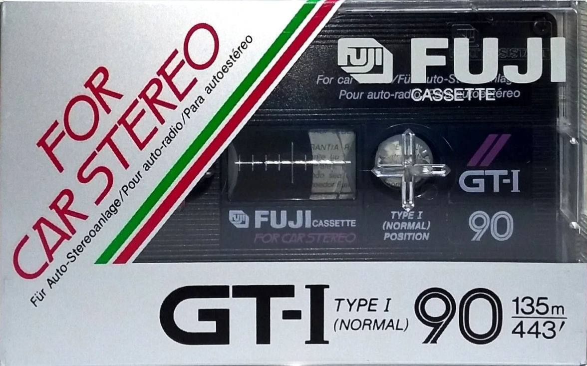 Compact Cassette Fuji GT-I 90 Type I Normal 1984 Europe