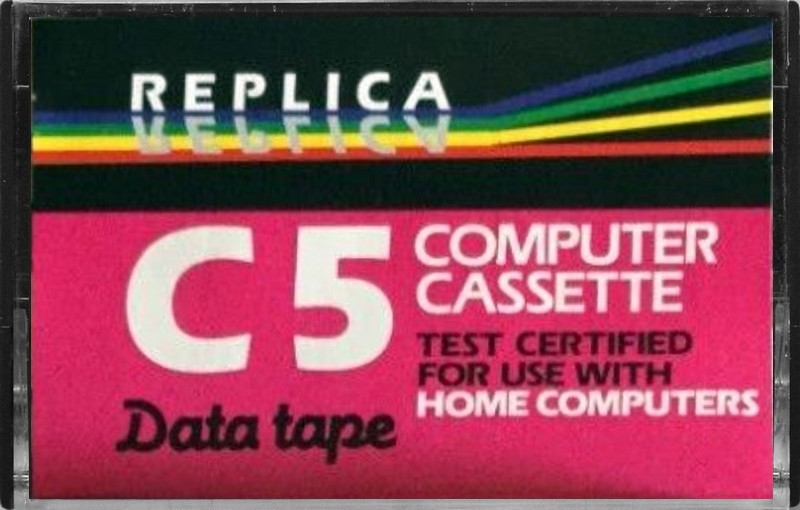 Compact Cassette Replica 5 Computer Cassette England