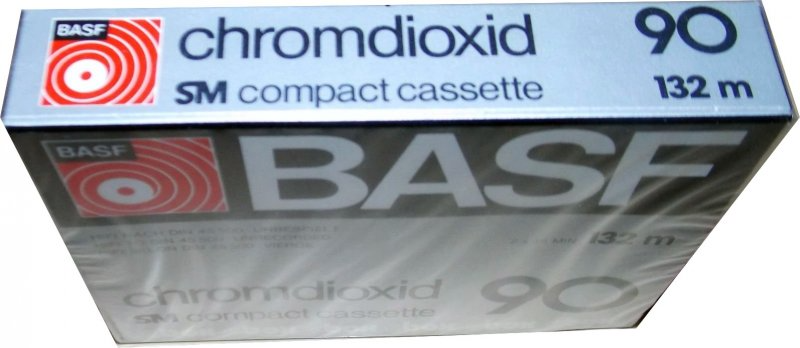 Compact Cassette: BASF  - Chromdioxid 90