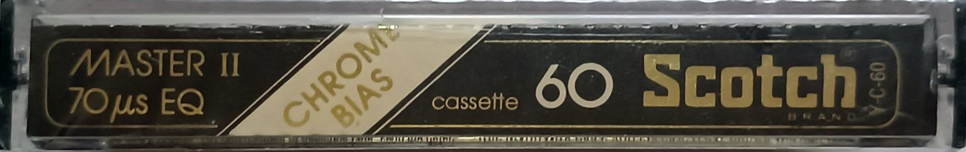 Compact Cassette Scotch Master II 60 Type II Chrome 1977 USA