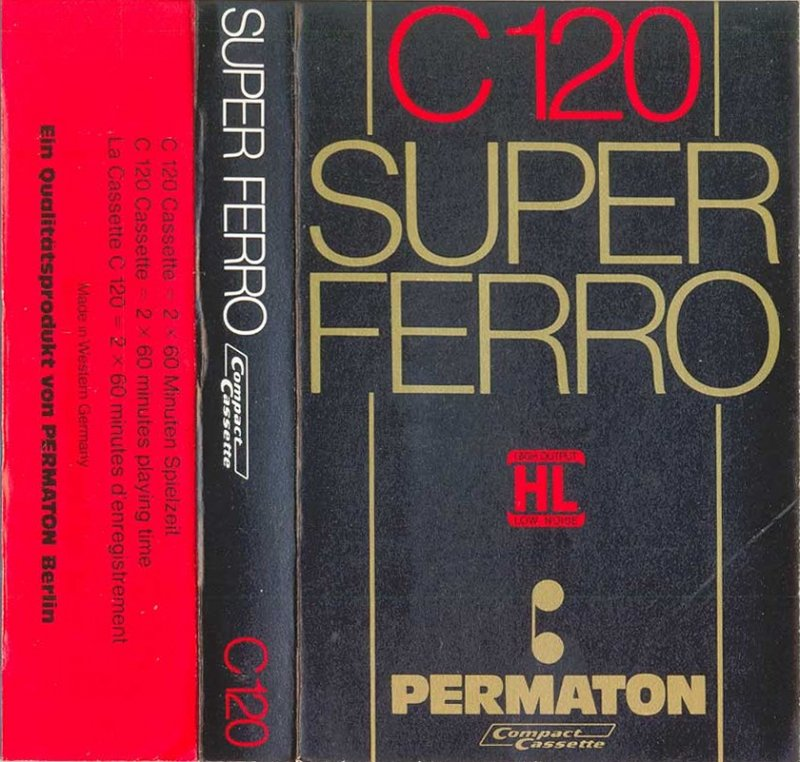 Compact Cassette: Unknown Permaton -  120