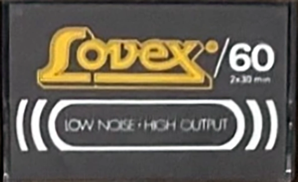 Compact Cassette Sovex 60 Type I Normal Unknown Country