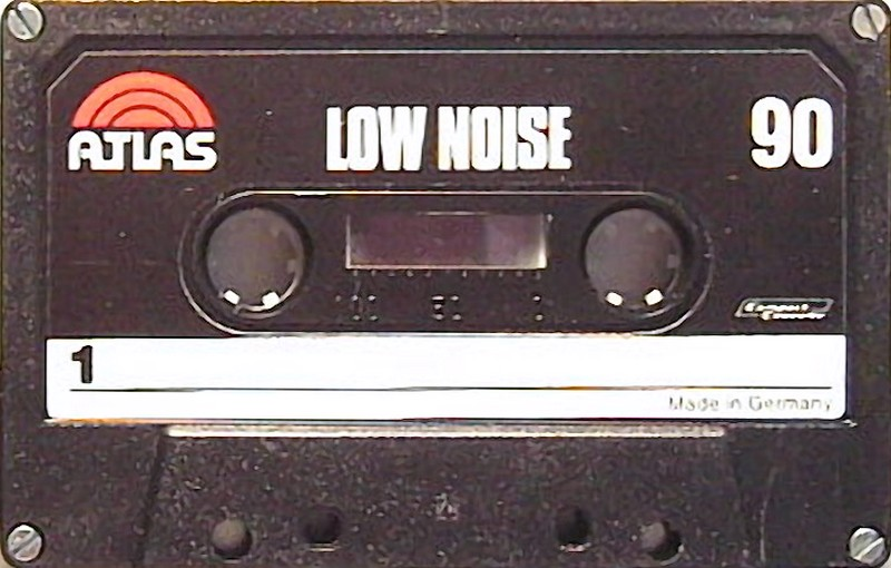 Compact Cassette Atlas 90 Type I Normal 1978 Germany