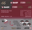 Compact Cassette BASF Ferro Extra I 46 Type I Normal 1993 Worldwide