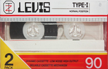 Compact Cassette Levis 90 Type I Normal Worldwide