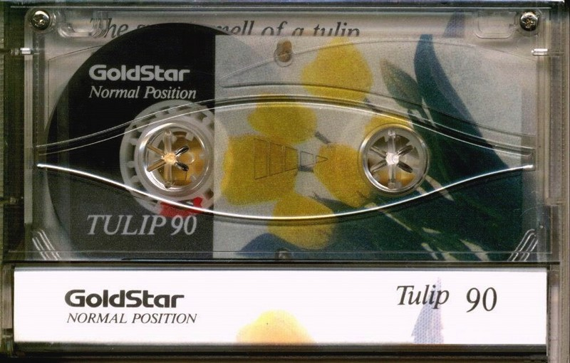 Compact Cassette Goldstar I send you my love and best wishes 90 "Tulip" Type I Normal 1992 Japan